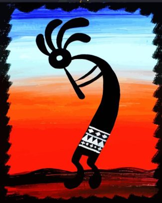 Kokopelli Art Diamond Painting