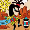 Aesthetic Kokopelli Art Diamond Painting