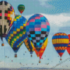 Albuquerque Balloons Diamond Painting