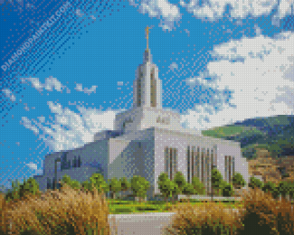 Draper Temple Diamond Painting