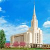 Oquirrh Temple Utah Diamond Painting