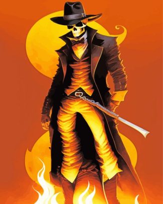 Skulduggery Pleasant Diamond Painting