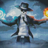 Powerful Skulduggery Pleasant Diamond Painting