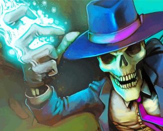 Skulduggery Pleasant Art Diamond Painting