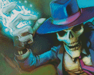 Skulduggery Pleasant Art Diamond Painting