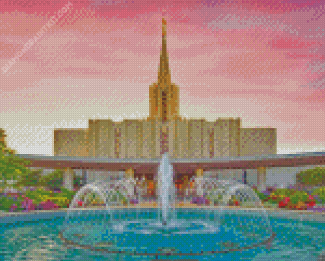 Jordan River Temple Diamond Painting