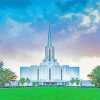 Jordan River Utah Temple Diamond Painting