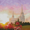 Brigham City Temple Utah Diamond Painting