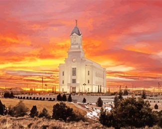 Cedar City Online Temple Diamond Painting