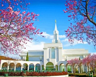 Cherry Blossom Ogden Utah Diamond Painting