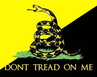 Gadsden Flag Art Diamond Painting