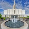 Jordan River Utah Temple Diamond Painting