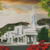 Mount Timpanogos Utah Temple Diamond Painting