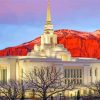 Ogden Utah Temple Diamond Painting