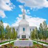 Orem Utah Temple Diamond Painting