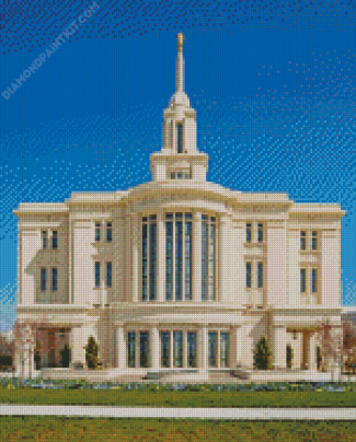 Payson Temple Diamond Painting