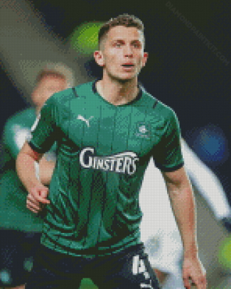 Plymouth Argyle Footballer Diamond Painting