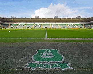 Plymouth Argyle Football Stadium Diamond Painting