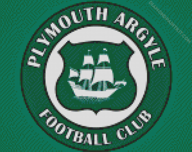 Plymouth Argyle Emblem Diamond Painting