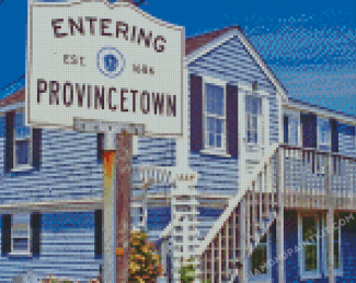 Aesthetic Provincetown Massachusetts Diamond Painting