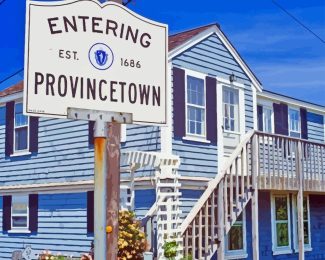 Aesthetic Provincetown Massachusetts Diamond Painting