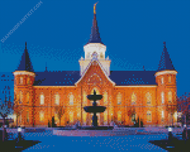 Provo City Center Temple Diamond Painting