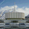 Provo Online Temple Diamond Painting