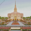 Red Cliffs Temple Diamond Painting