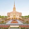 Red Cliffs Temple Diamond Painting