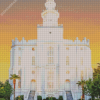 St George Temple Diamond Painting