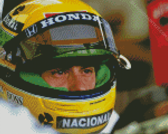 Ayrton Senna da Silva Diamond Painting