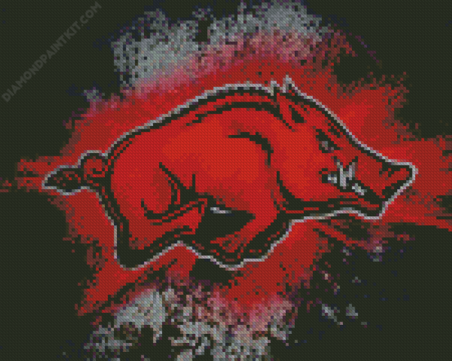 Arkansas Logo Diamond Painting