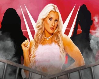 Gorgeous WWE Tifanny Diamond Painting