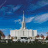 Jordan River Temple In Utah Diamond Painting