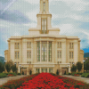 Payson Utah Temple Diamond Painting