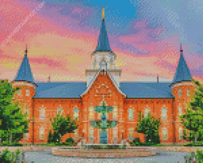 Provo City Center Utah Diamond Painting