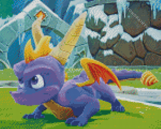 Spyro Reignited Diamond Painting