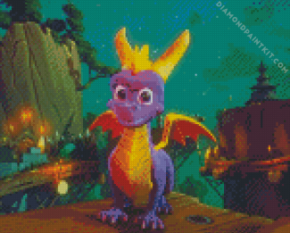 Spyro Reignited Diamond Painting