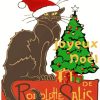 Joyeux Noel Cat Diamond Painting