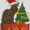 Joyeux Noel Cat Diamond Painting