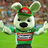 Rabbitohs NRL Mascot Diamond Painting art