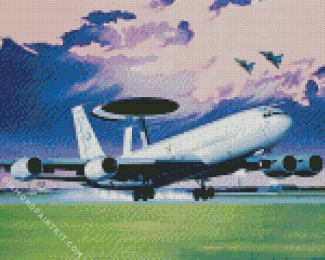 Awacs Art Diamond Painting