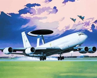 Awacs Art Diamond Painting