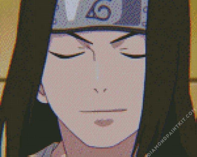 Naruto Neji Hyuga Diamond Painting