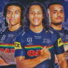 Penrith Panthers NRL Diamond Painting art