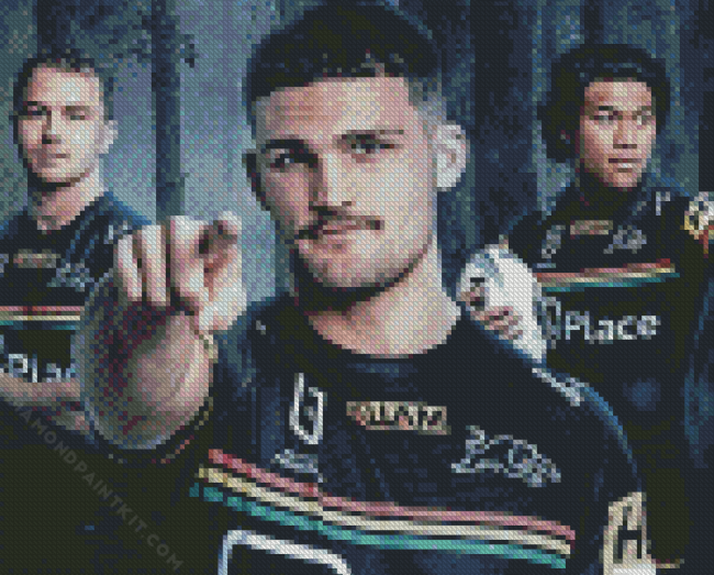 Penrith Panthers Diamond Painting