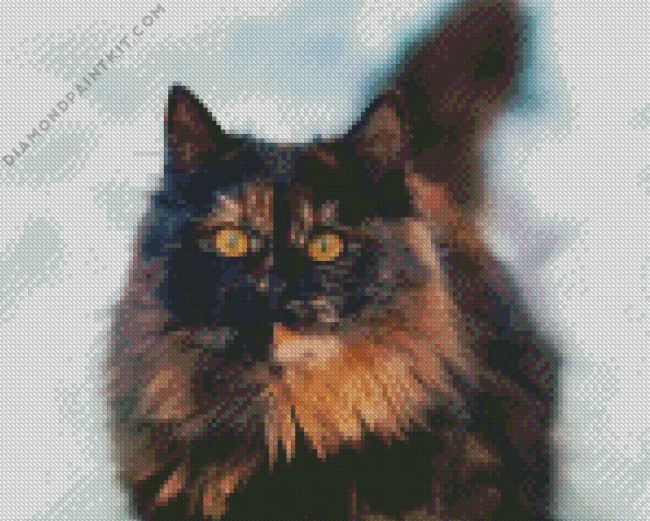 Aesthetic Tortoiseshell Diamond Painting art