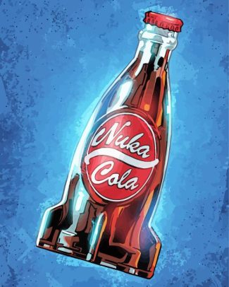 Nuka Cola Bottle Diamond Painting art