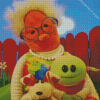 Nanalan Characters Diamond Painting art