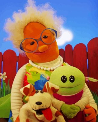 Nanalan Characters Diamond Painting art